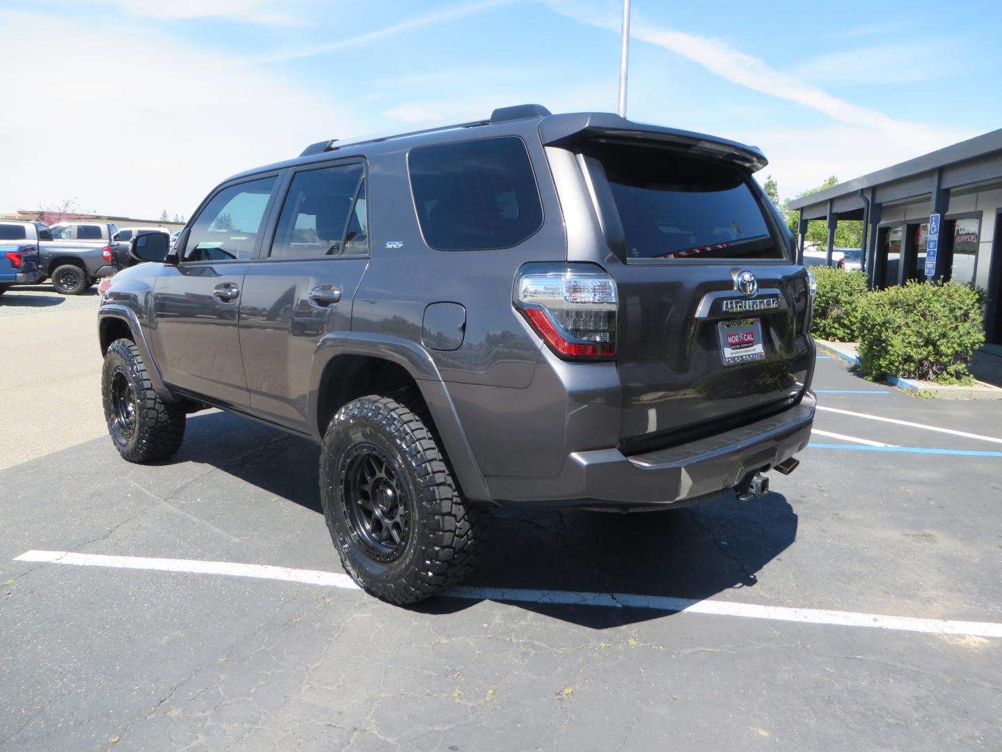 2021 CHARCOAL /BLACK Toyota 4Runner SR5 Premium 4WD (JTENU5JR0M5) with an 4.0L V6 DOHC 24V engine, 5A transmission, located at 2630 Grass Valley Highway, Auburn, CA, 95603, (530) 508-5100, 38.937893, -121.095482 - Clean SR5 Premium 7 passenger with a set of Bilstein 5100 series front struts and rear shocks, Bilstein 1" rear springs, 17" KMC 544 wheels, and Toyo RT Trail tires. - Photo#6